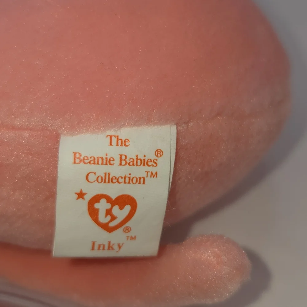 Ty Pink Octopus Plush with Googly Eyes - Picture 5 of 6